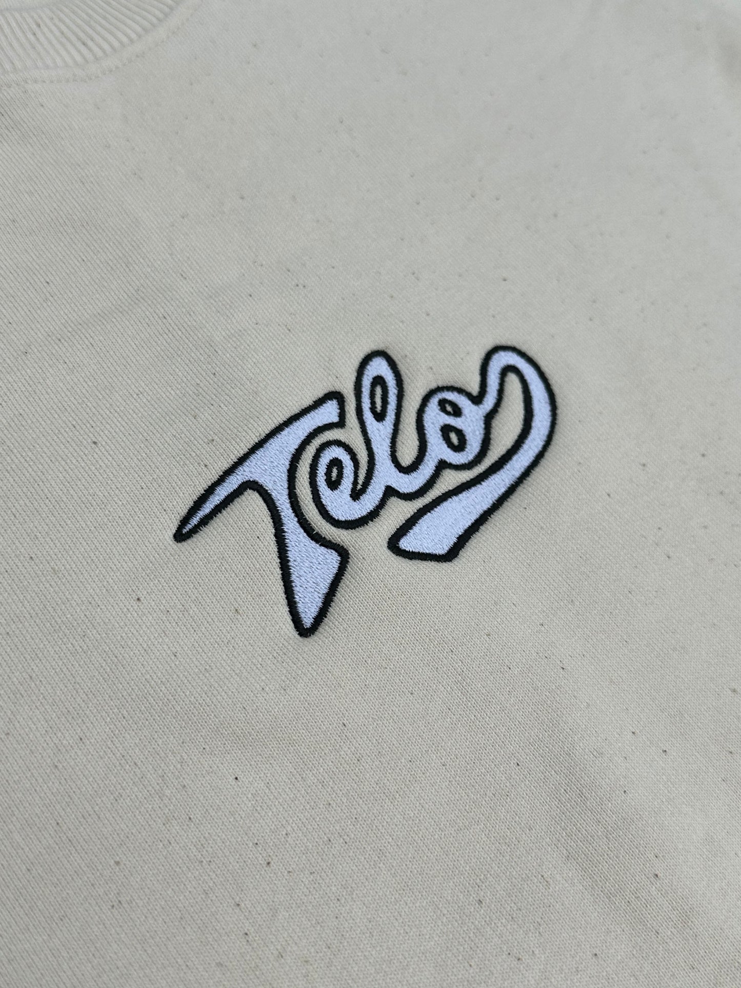 CURVE CREWNECK (CREAM)