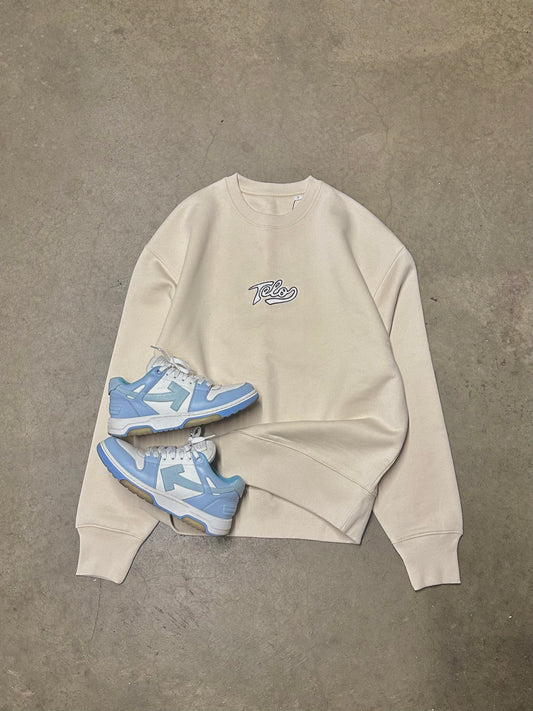 CURVE CREWNECK (CREAM)