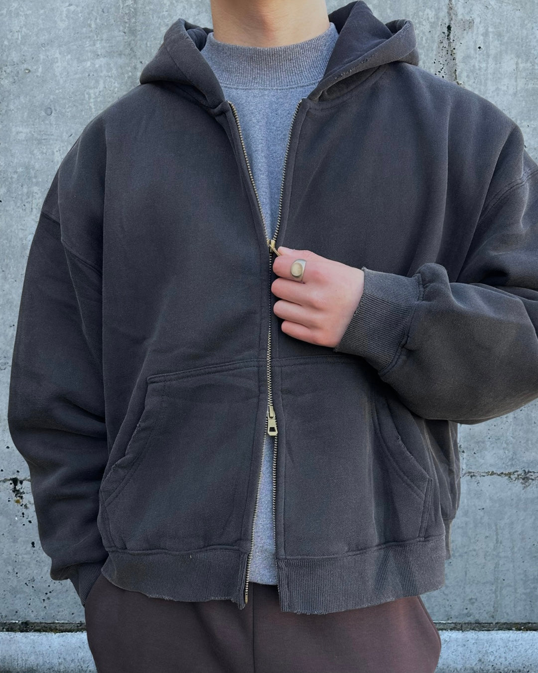 ROGUE DOUBLE ZIP HOODIE