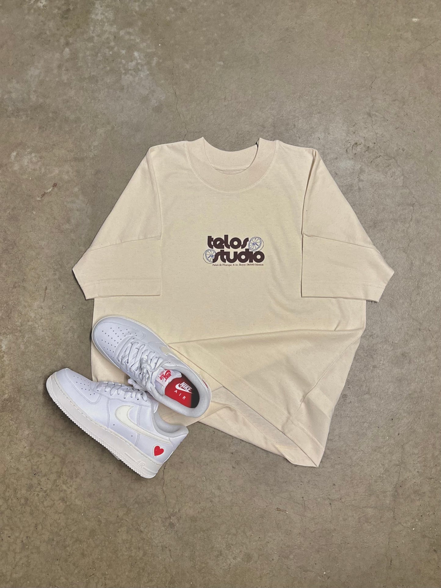 STUDIO CREAM T-SHIRT