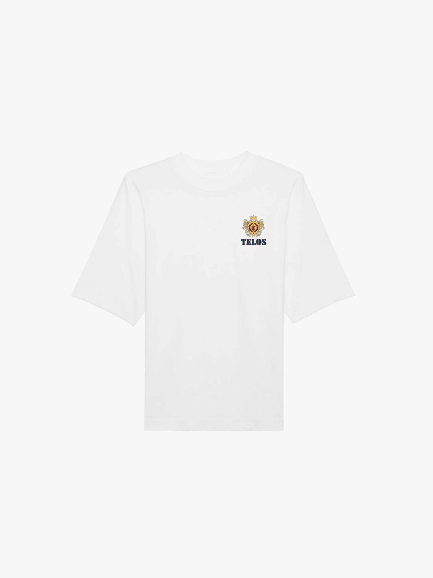 CREST WHITE T-SHIRT