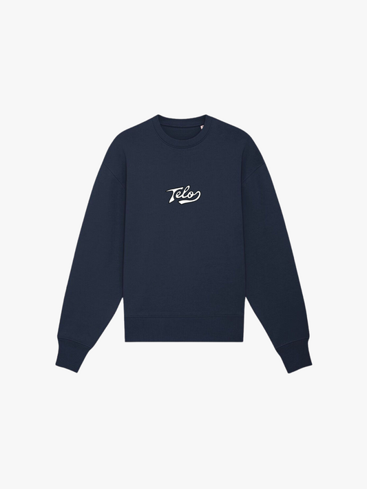CURVE CREWNECK (NAVY)